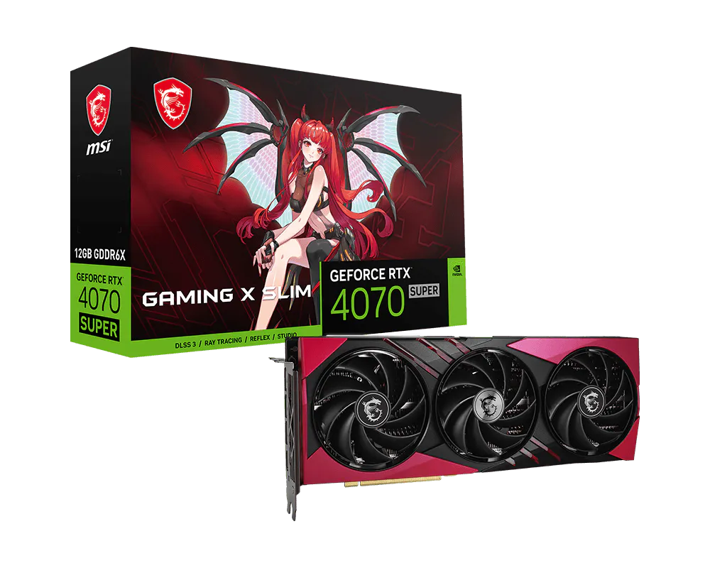 MSI GeForce RTX 4070 SUPER 12G GAMING X SLIM MLG